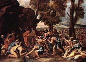 Moses Strikes Water from the Rock